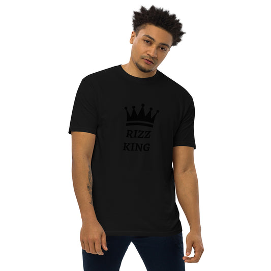RIZZ KING Men’s premium heavyweight tee