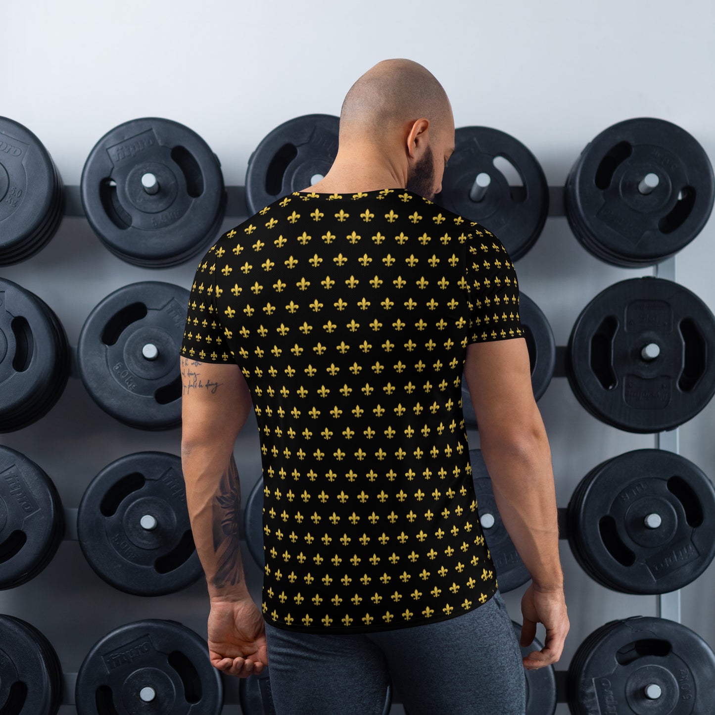 Fleur-de-Lis Gym / Workout Shirt