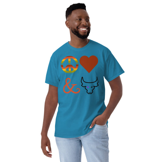 Peace, Love, and Thats BS! a Classic T-shirt