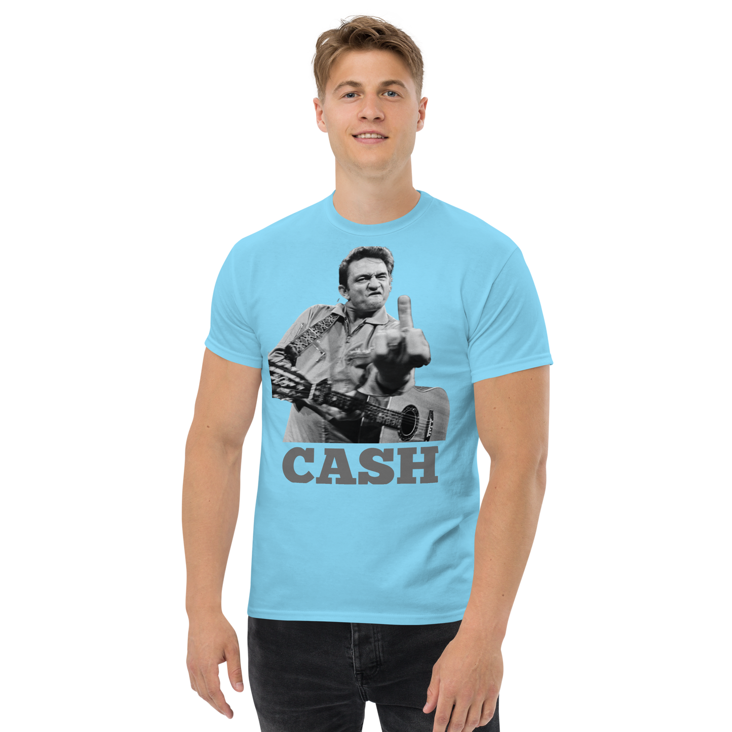 Johnny Cash Classic Finger T-Shirt