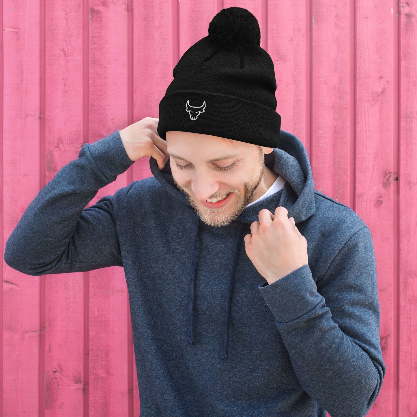 The Pom-Pom Beanie a Classic
