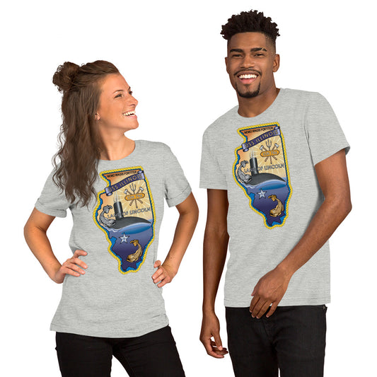 U.S.S. Illinois NAVY Tribute Series T-Shirt