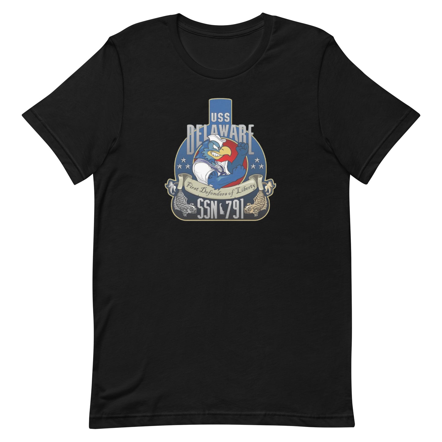 U.S.S. Deleware NAVY Tribute Series T-Shirt