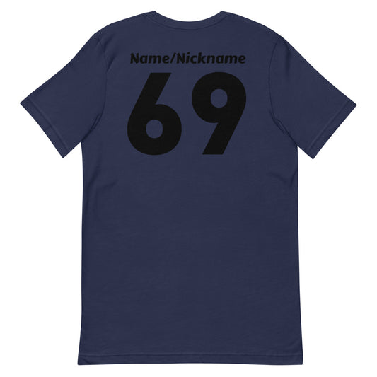 Customizable FRONT AND BACK T-Shirt, Represent Those Kids in Style!