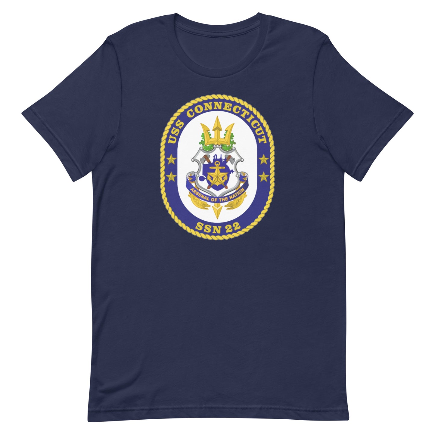 U.S.S. Connecticut NAVY Tribute Series T-Shirt