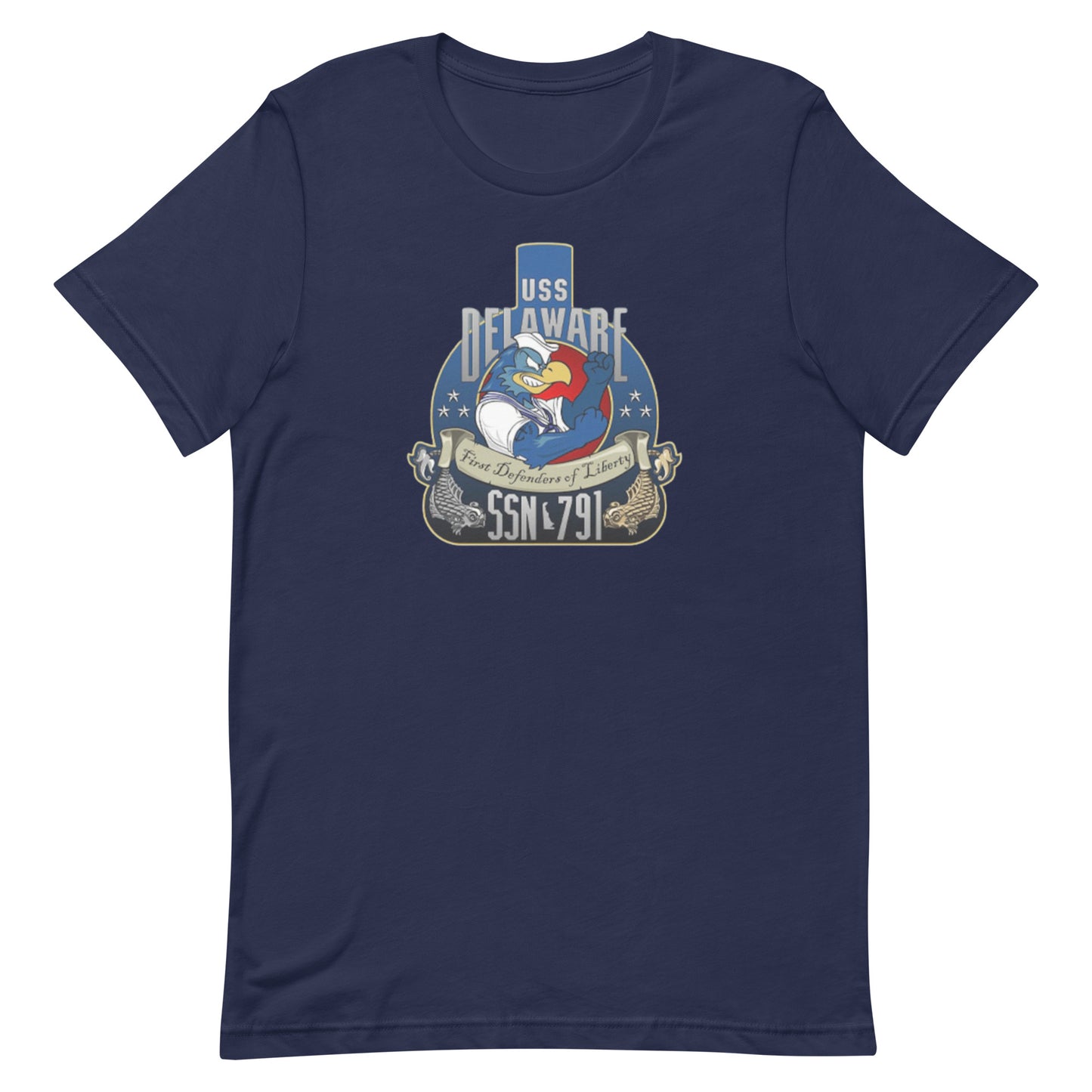 U.S.S. Deleware NAVY Tribute Series T-Shirt