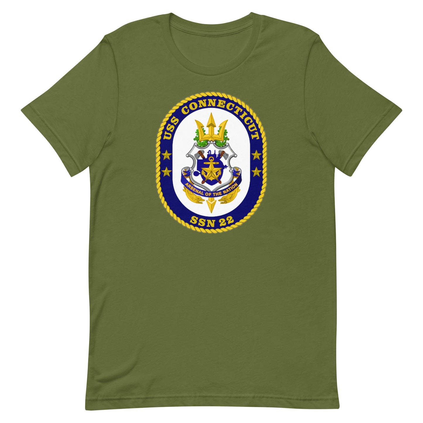 U.S.S. Connecticut NAVY Tribute Series T-Shirt