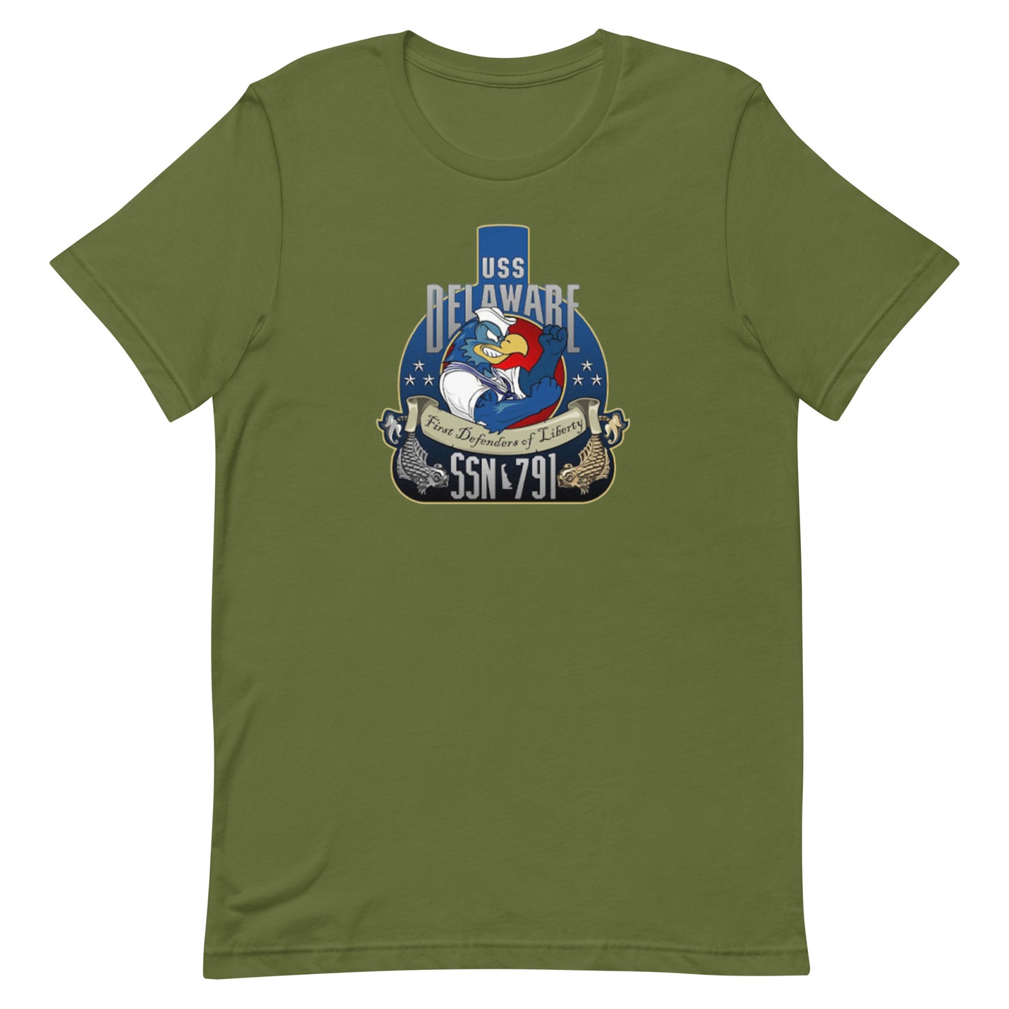 U.S.S. Deleware NAVY Tribute Series T-Shirt