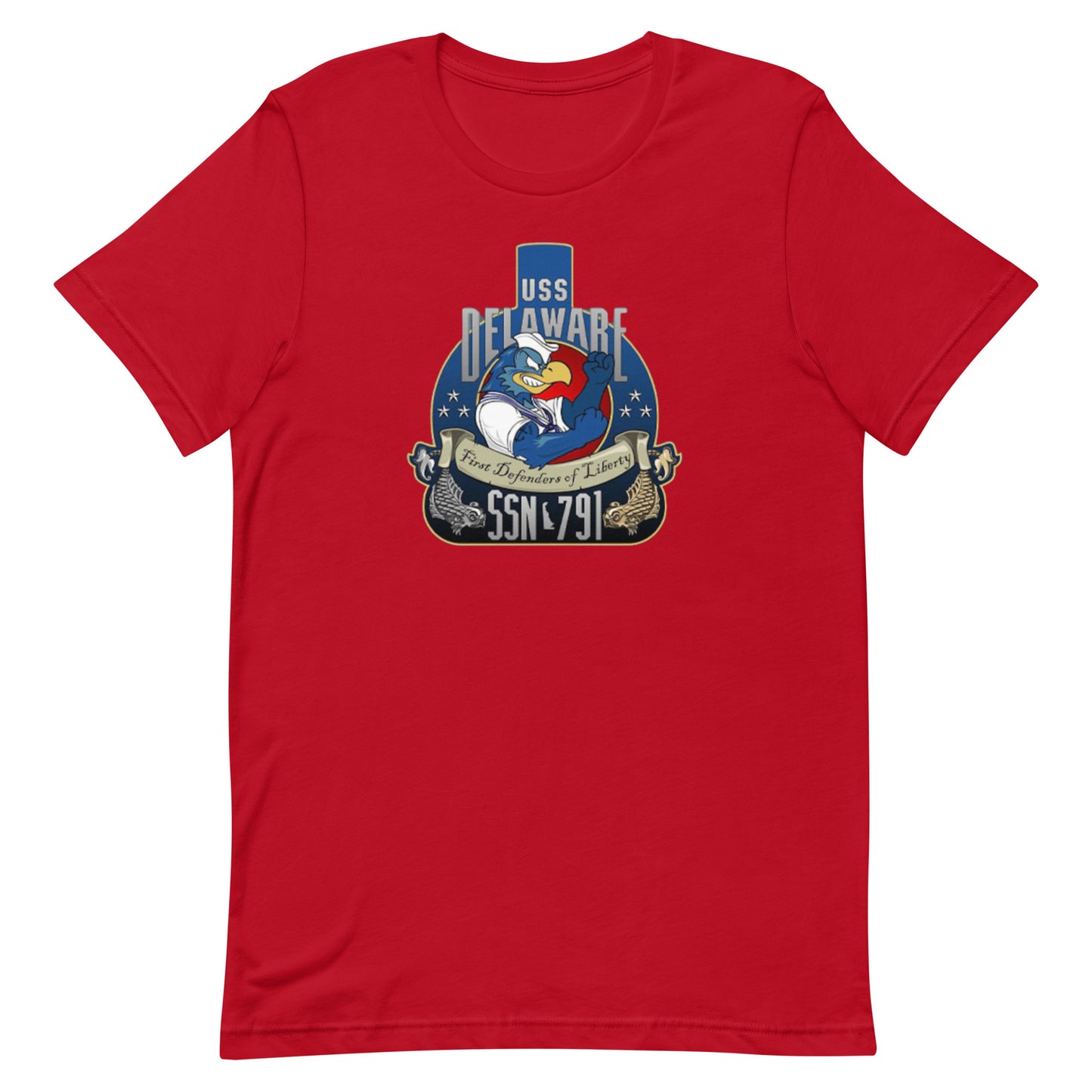 U.S.S. Deleware NAVY Tribute Series T-Shirt