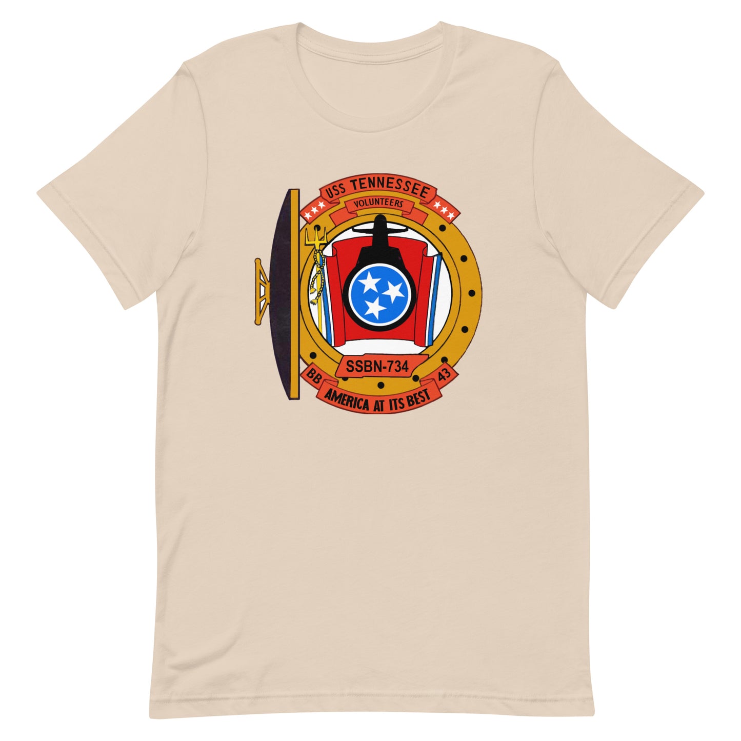 U.S.S. Tennessee NAVY Tribute Series T-Shirt