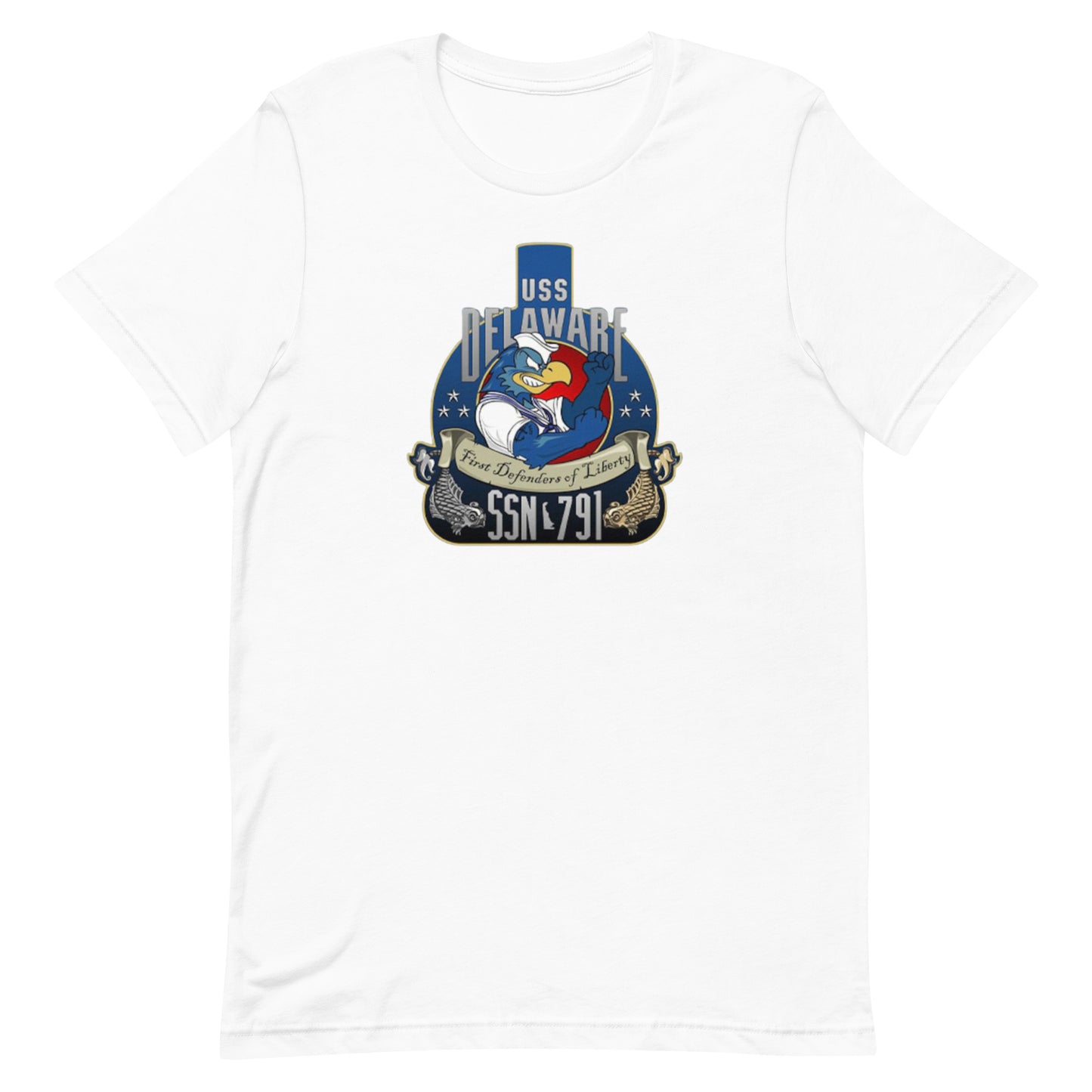 U.S.S. Deleware NAVY Tribute Series T-Shirt