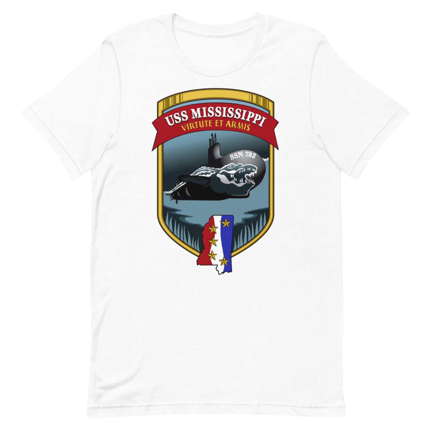 U.S.S. Mississippi NAVY Tribute Series T-Shirt