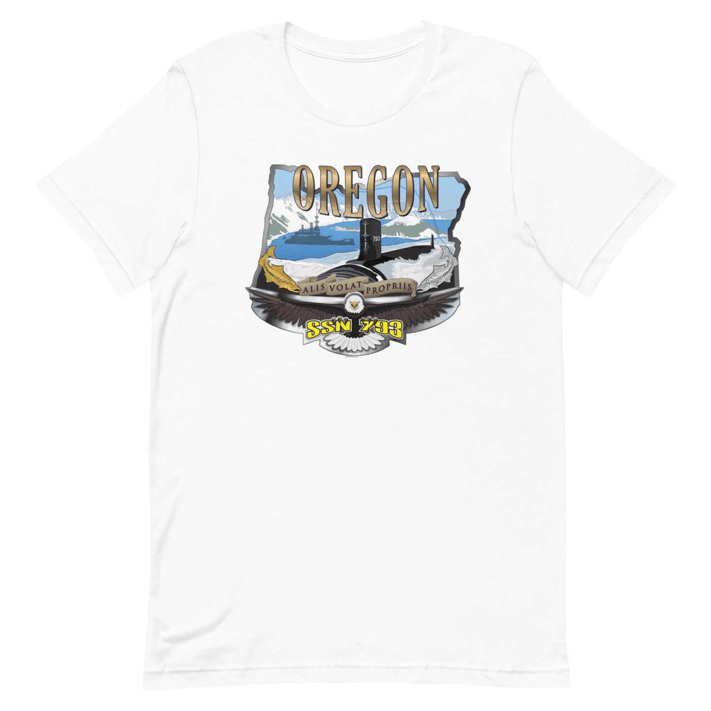 U.S.S. Oregon NAVY Tribute Series T-Shirt