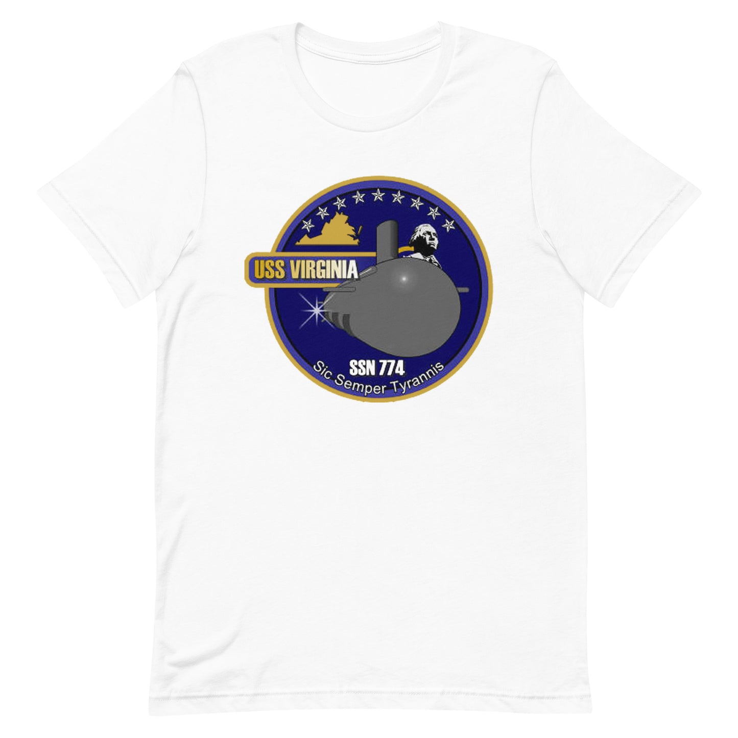 U.S.S. Virigina NAVY Tribute Series T-Shirt
