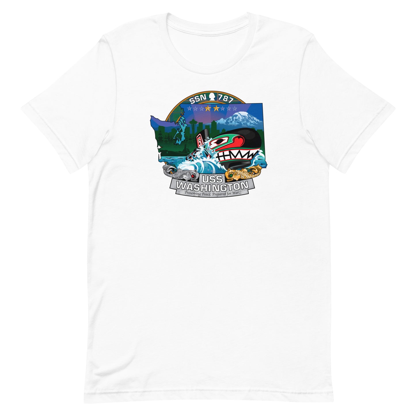 U.S.S. Washington NAVY Tribute Series T-Shirt