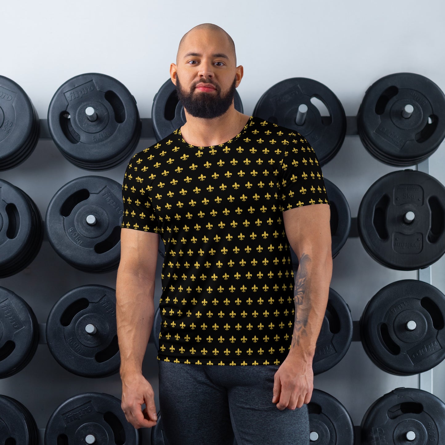 Fleur-de-Lis Gym / Workout Shirt