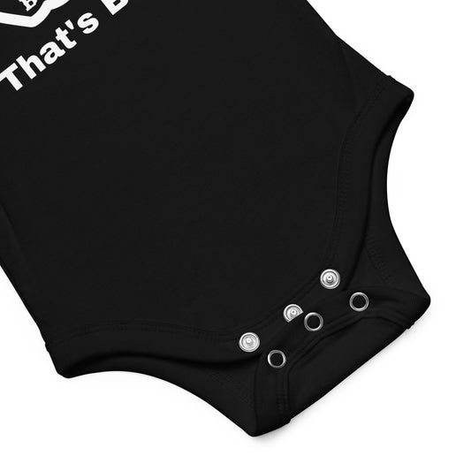 That's BS Baby Short Sleeve One-Piece