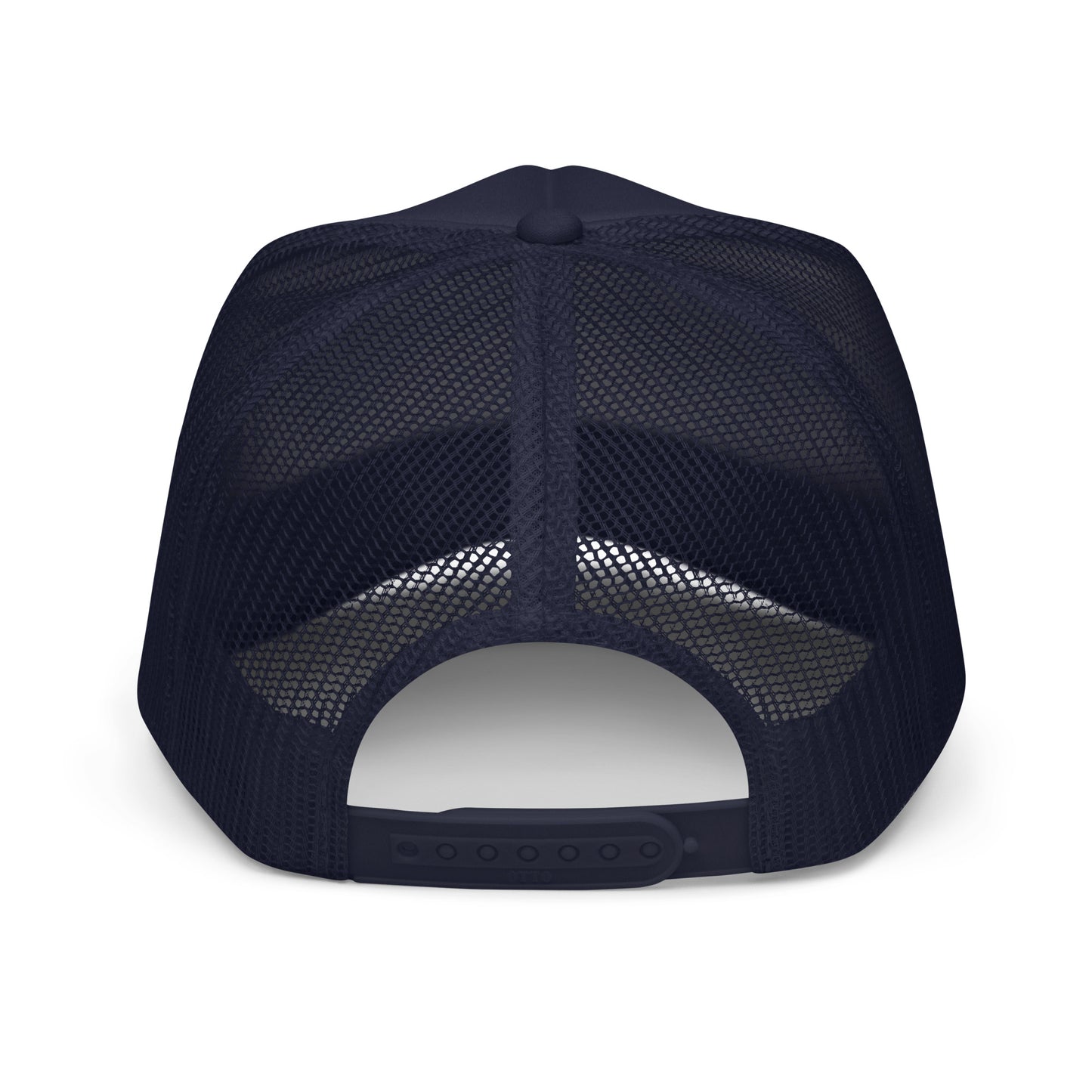 70s Style Foam Trucker Hat with Logo