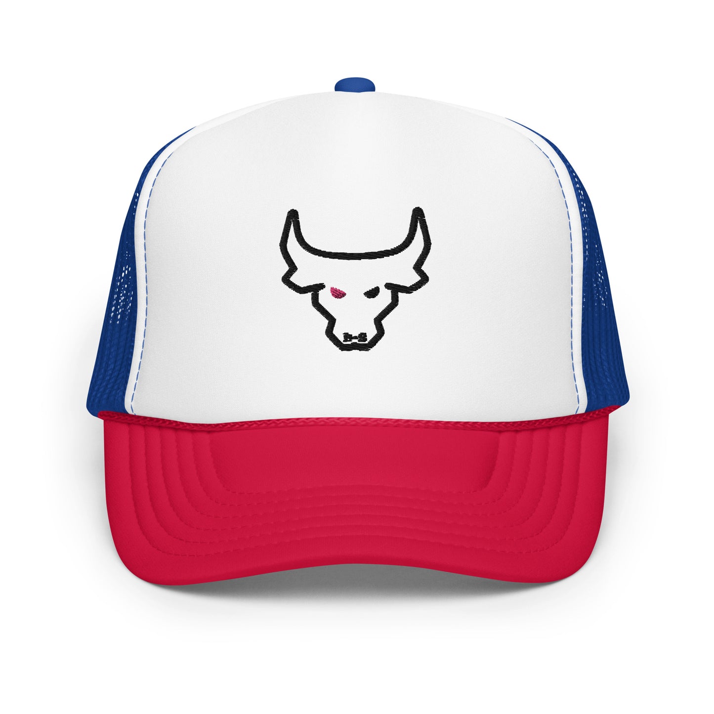70s Style Foam Trucker Hat with Logo