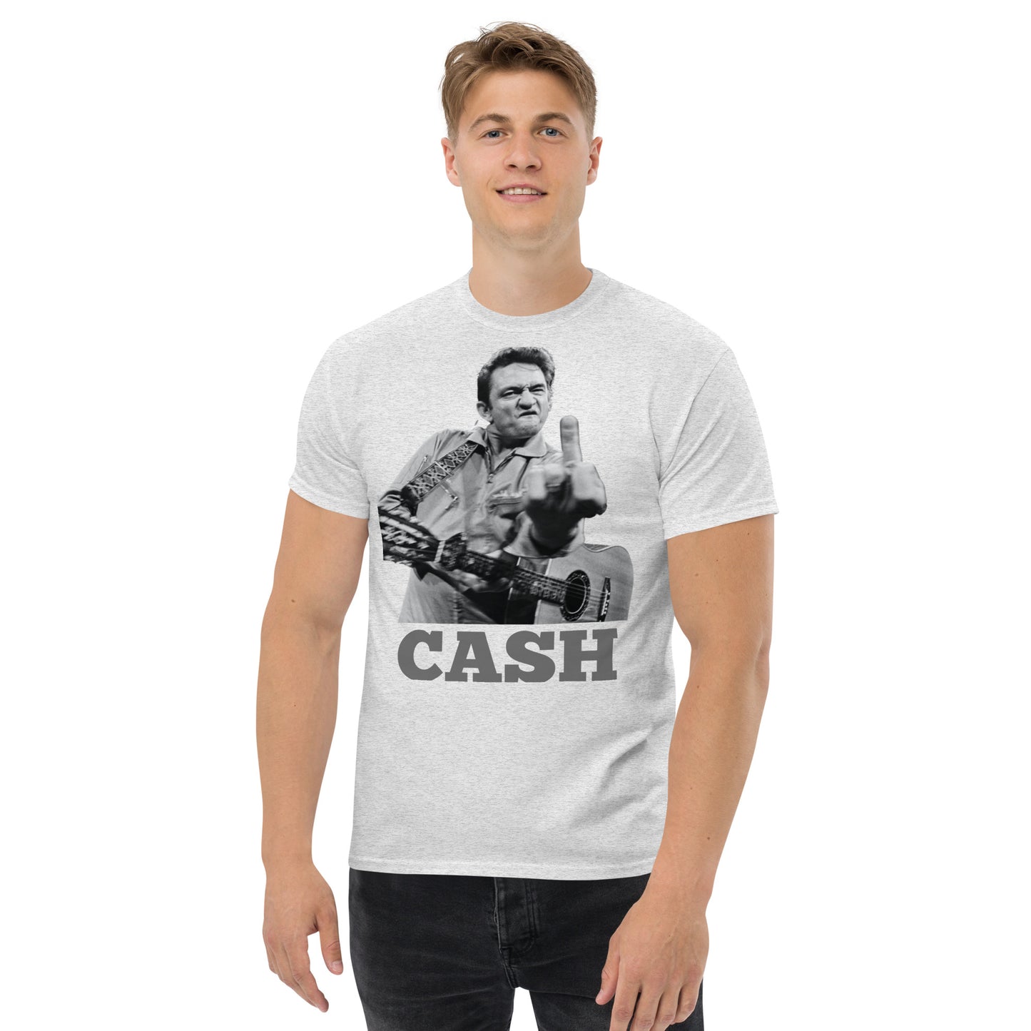 Johnny Cash Classic Finger T-Shirt