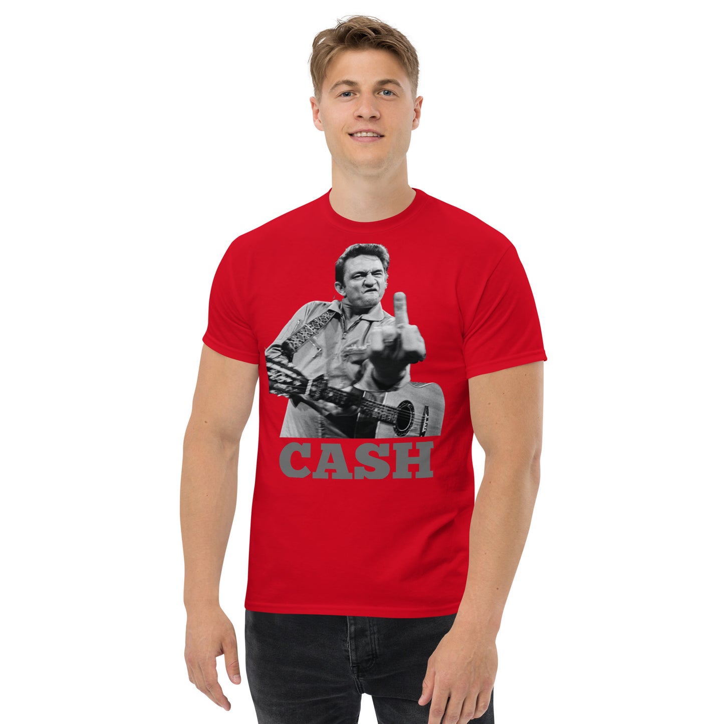 Johnny Cash Classic Finger T-Shirt