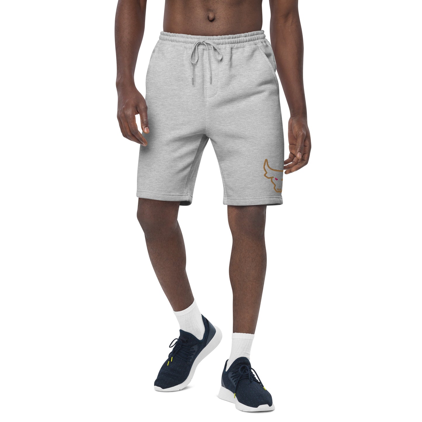 Men's Fleece Shorts With Pockets