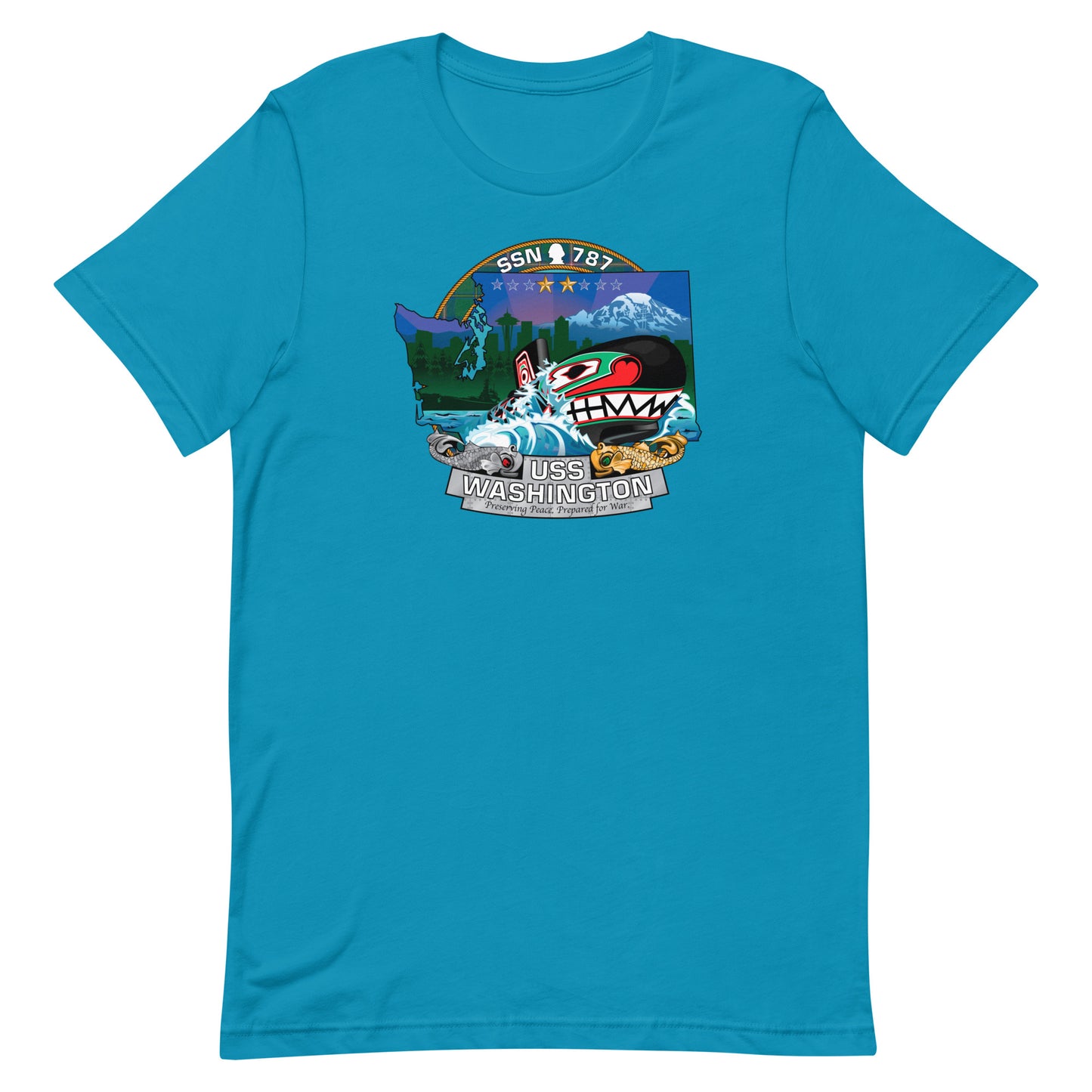 U.S.S. Washington NAVY Tribute Series T-Shirt
