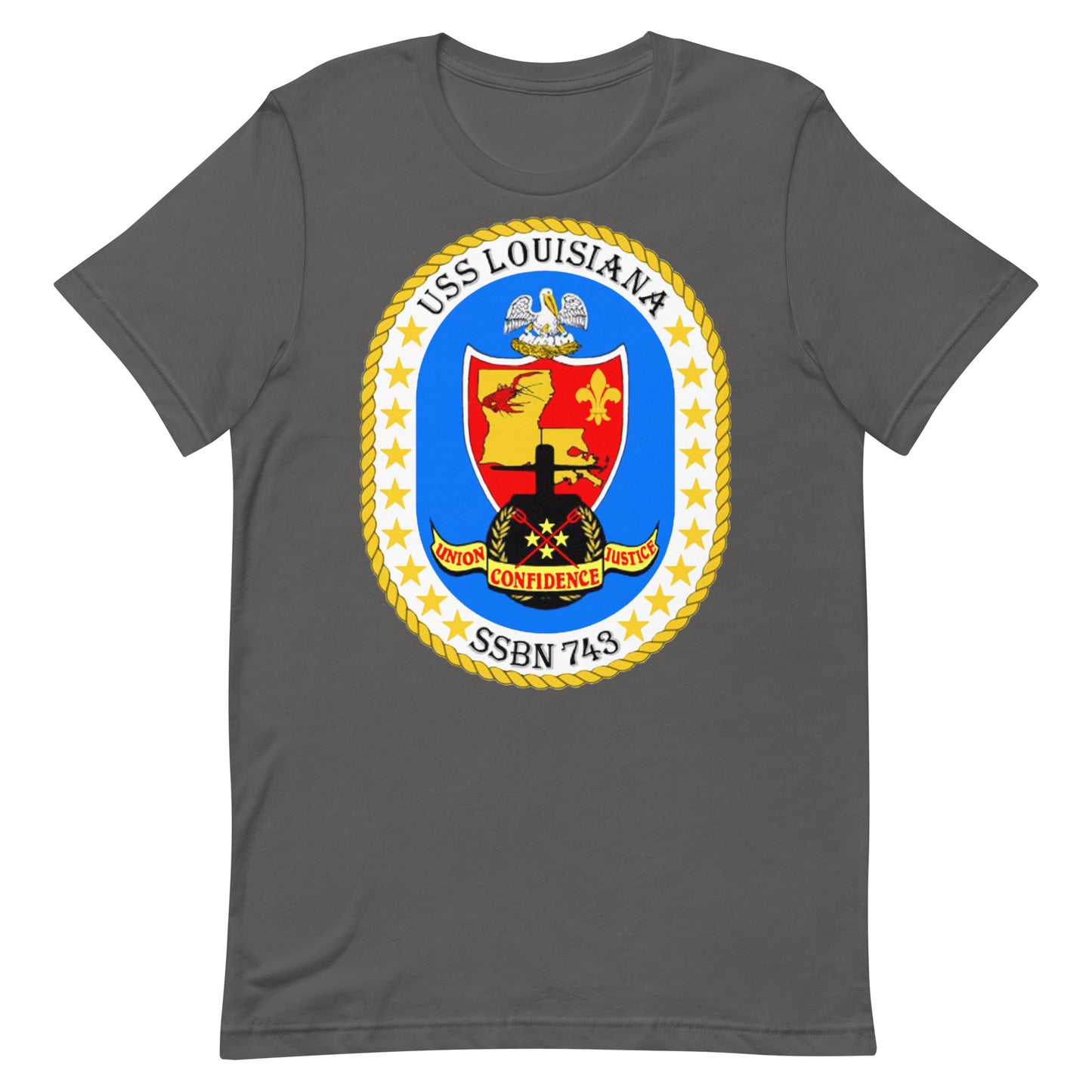 U.S.S. Louisiana NAVY Tribute Series T-Shirt