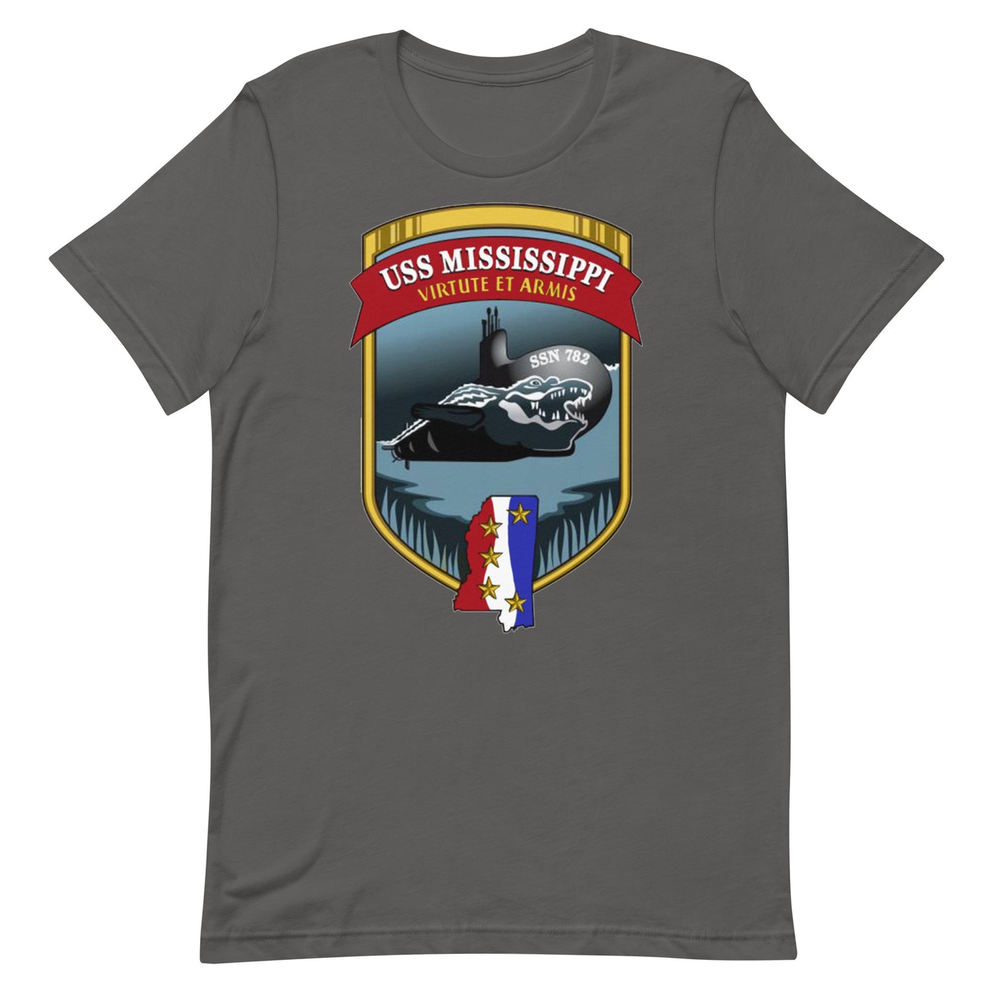 U.S.S. Mississippi NAVY Tribute Series T-Shirt