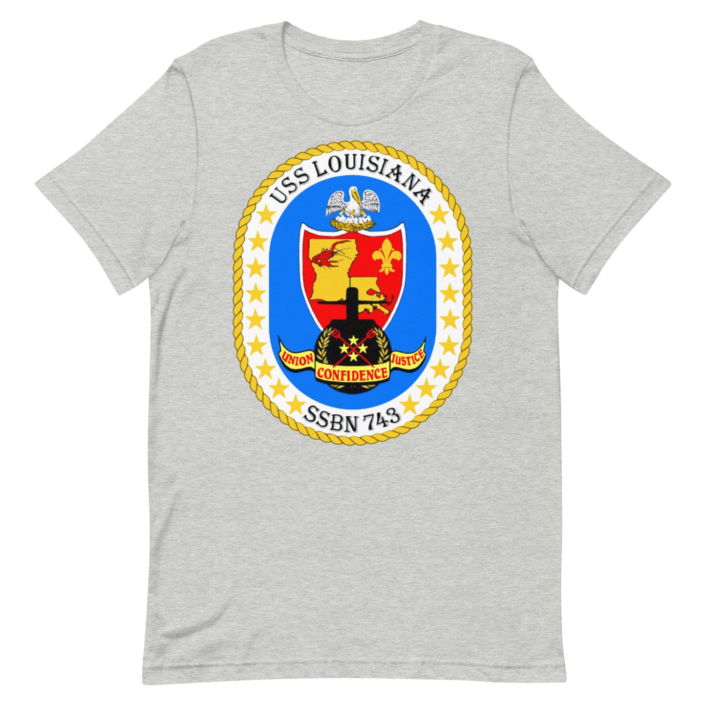 U.S.S. Louisiana NAVY Tribute Series T-Shirt