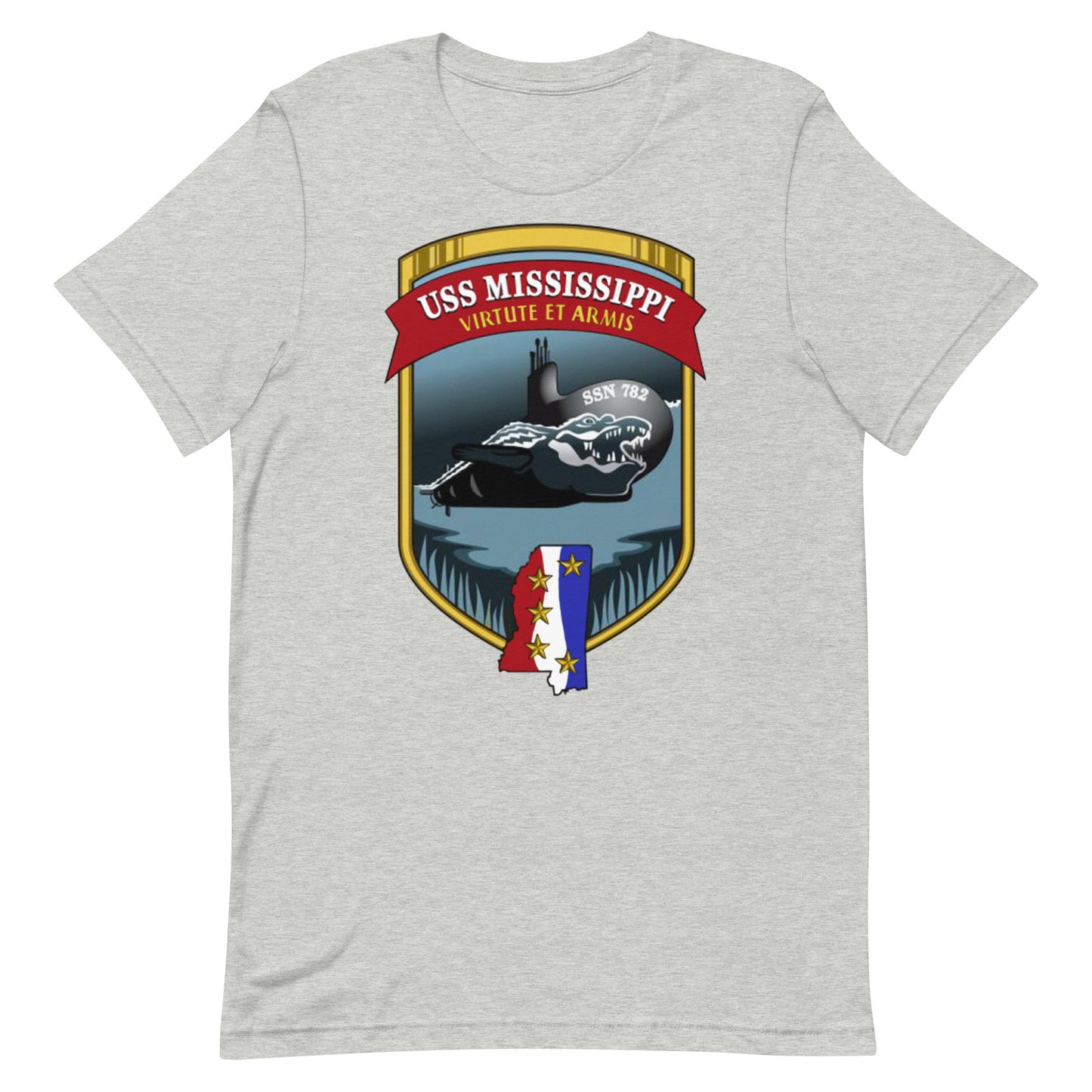 U.S.S. Mississippi NAVY Tribute Series T-Shirt