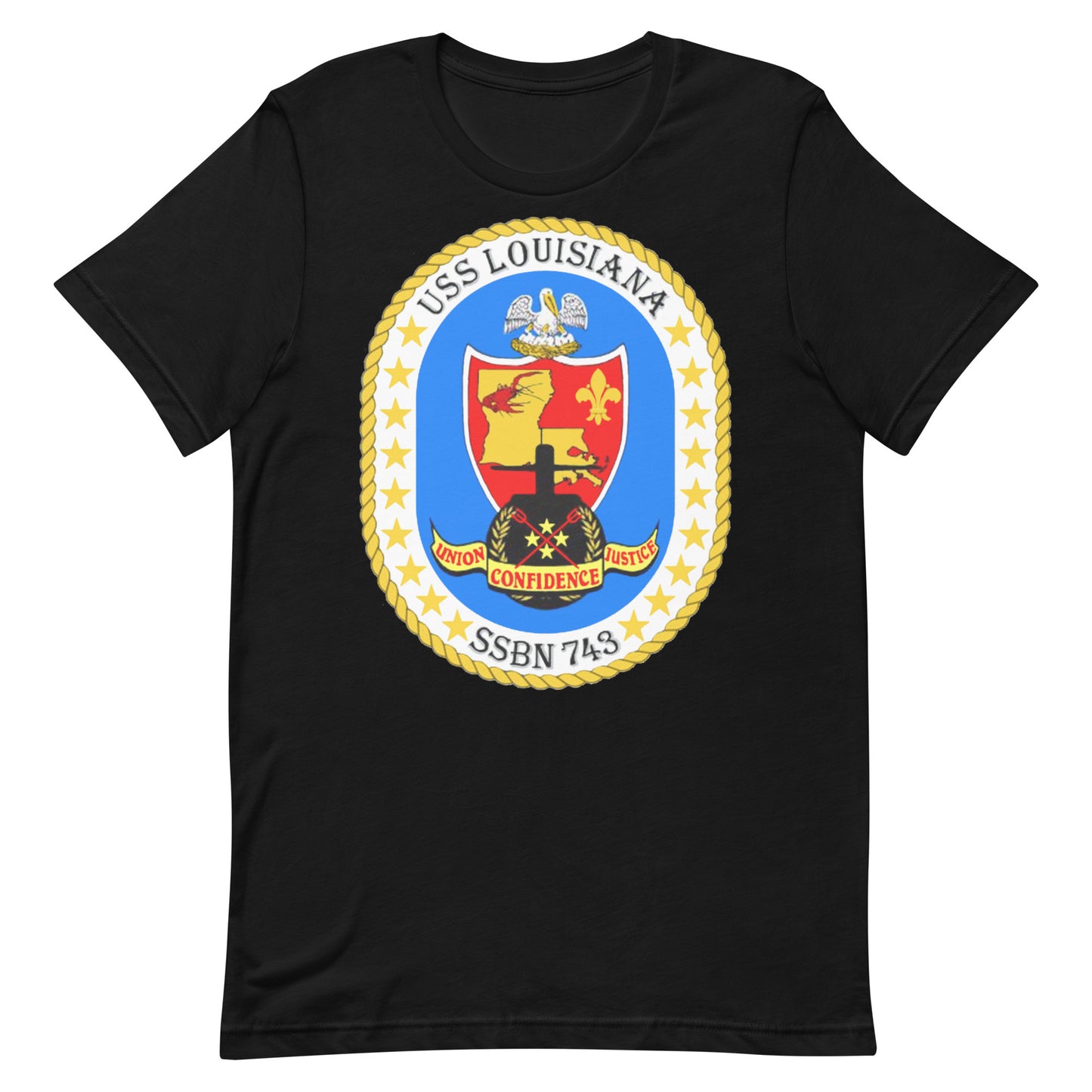 U.S.S. Louisiana NAVY Tribute Series T-Shirt