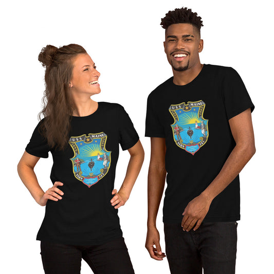 U.S.S. Maine NAVY Tribute Series T-Shirt