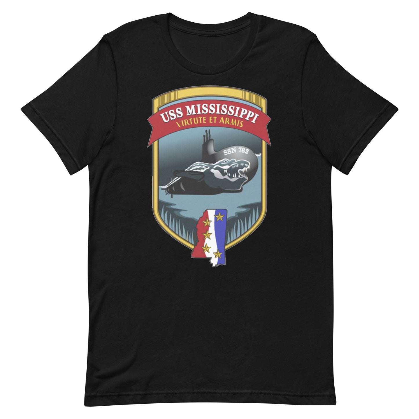 U.S.S. Mississippi NAVY Tribute Series T-Shirt