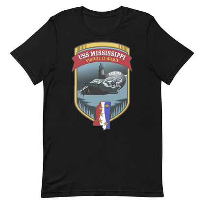 U.S.S. Mississippi NAVY Tribute Series T-Shirt