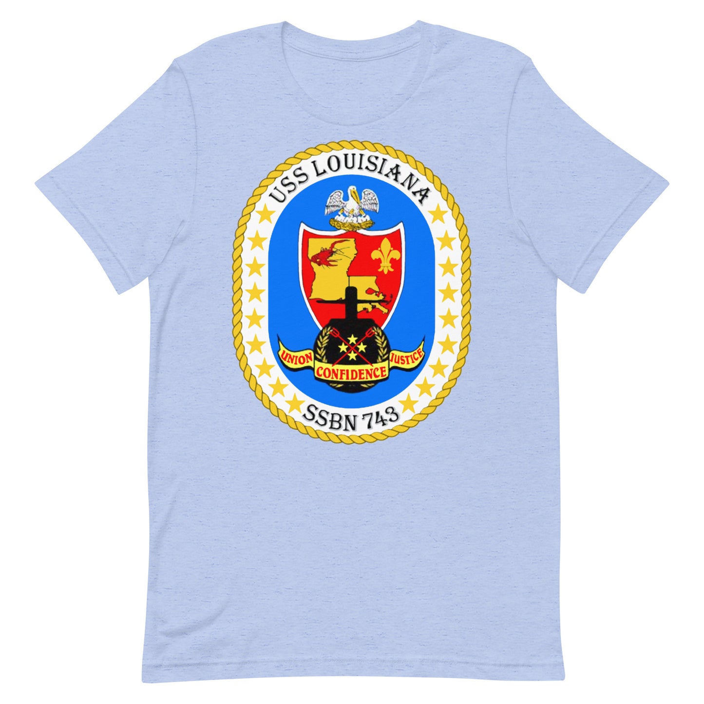 U.S.S. Louisiana NAVY Tribute Series T-Shirt