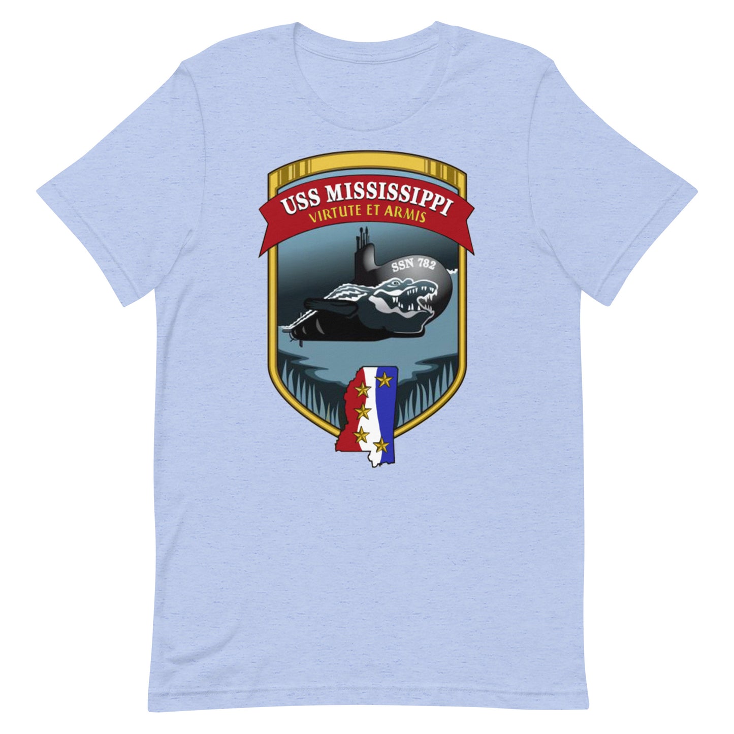 U.S.S. Mississippi NAVY Tribute Series T-Shirt