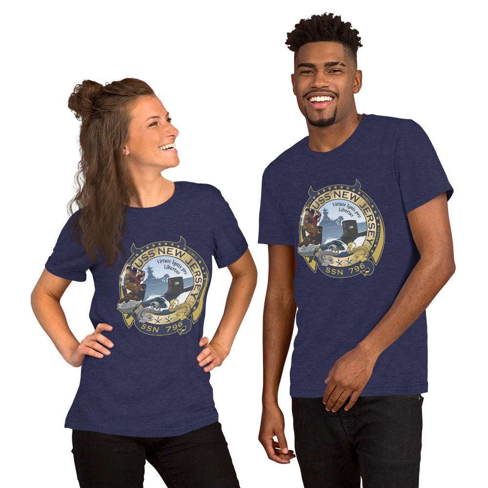 U.S.S. New Jersey NAVY Tribute Series T-Shirt