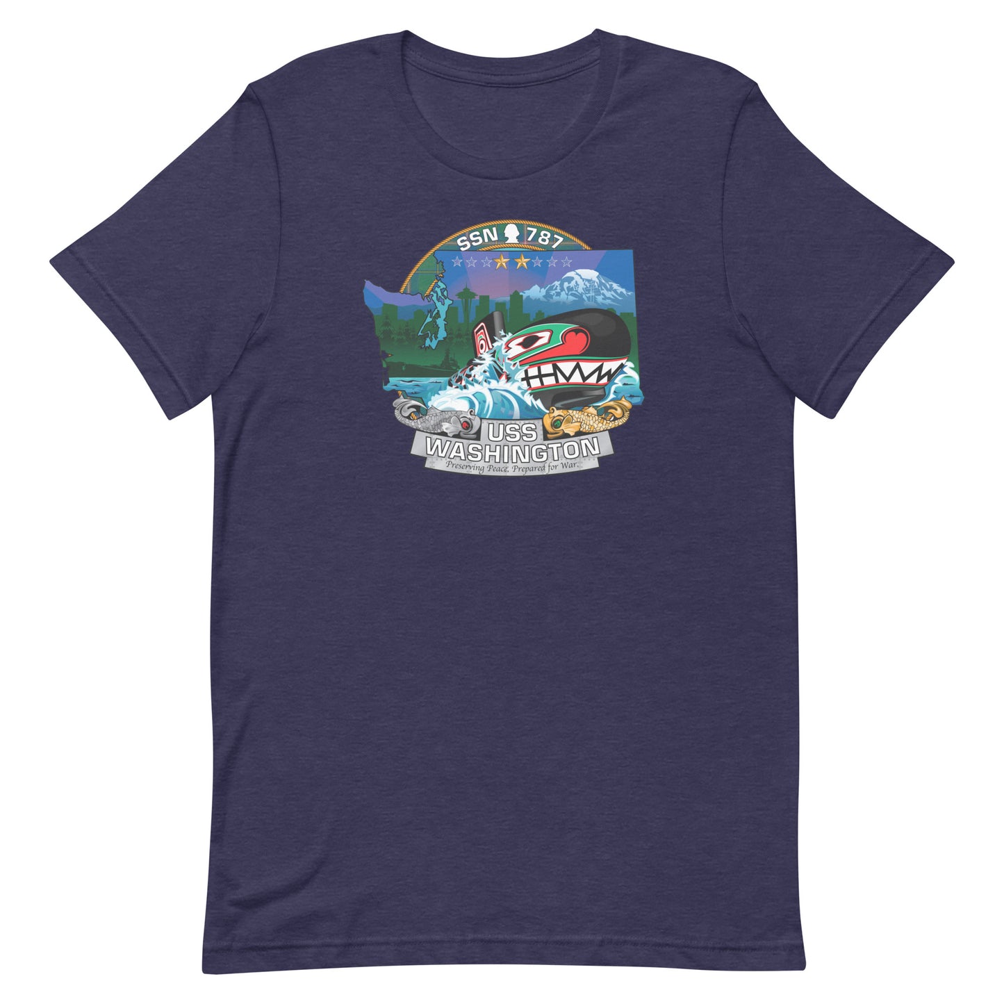 U.S.S. Washington NAVY Tribute Series T-Shirt