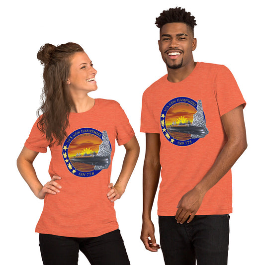 U.S.S. New Hampshire NAVY Tribute Series T-Shirt