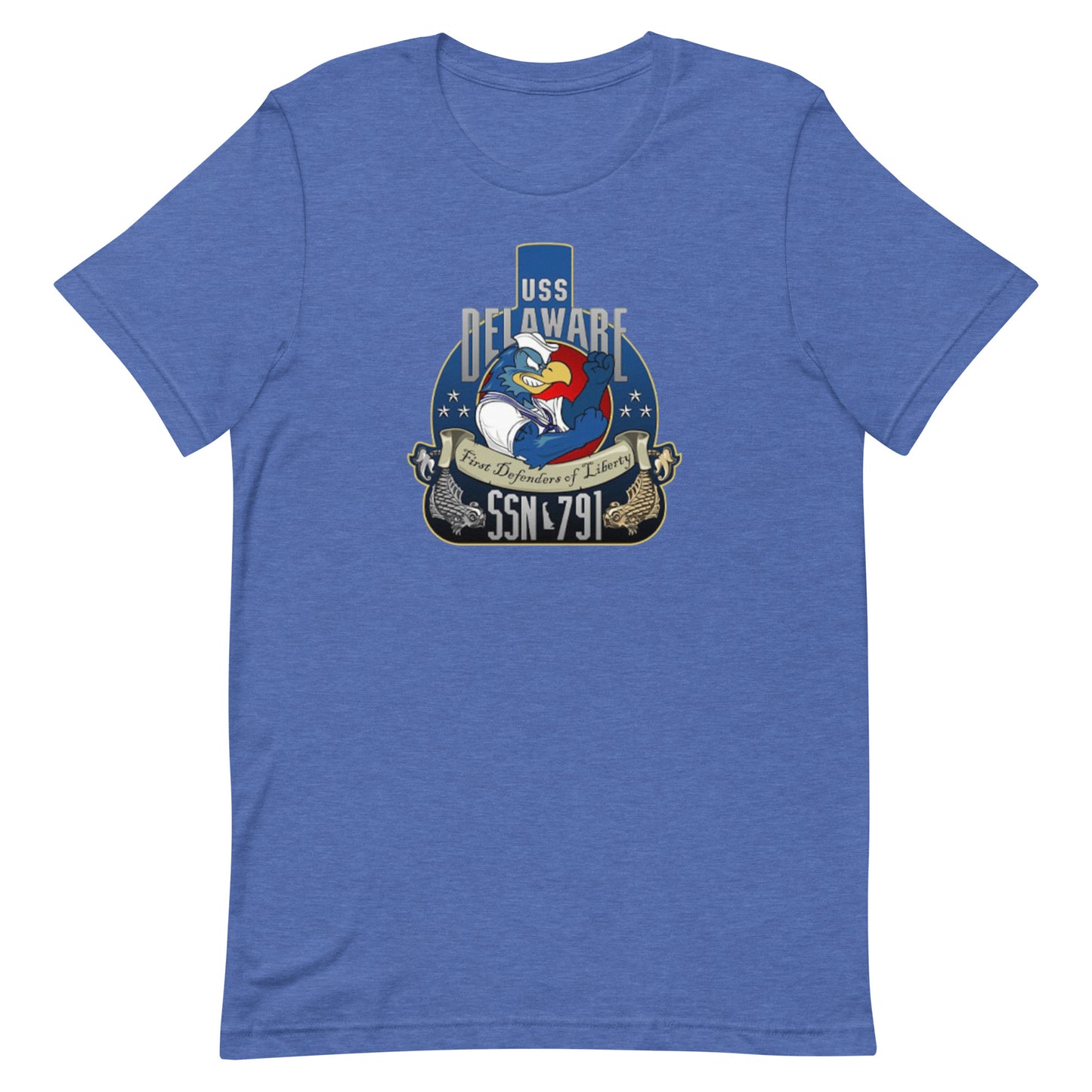 U.S.S. Deleware NAVY Tribute Series T-Shirt