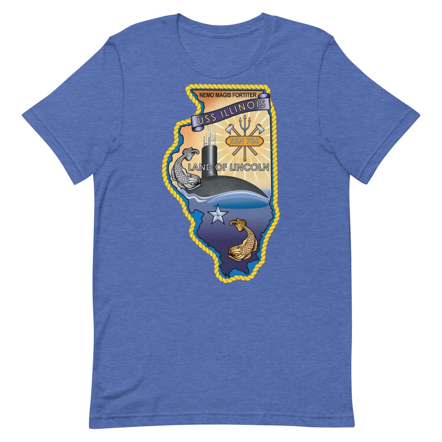 U.S.S. Illinois NAVY Tribute Series T-Shirt