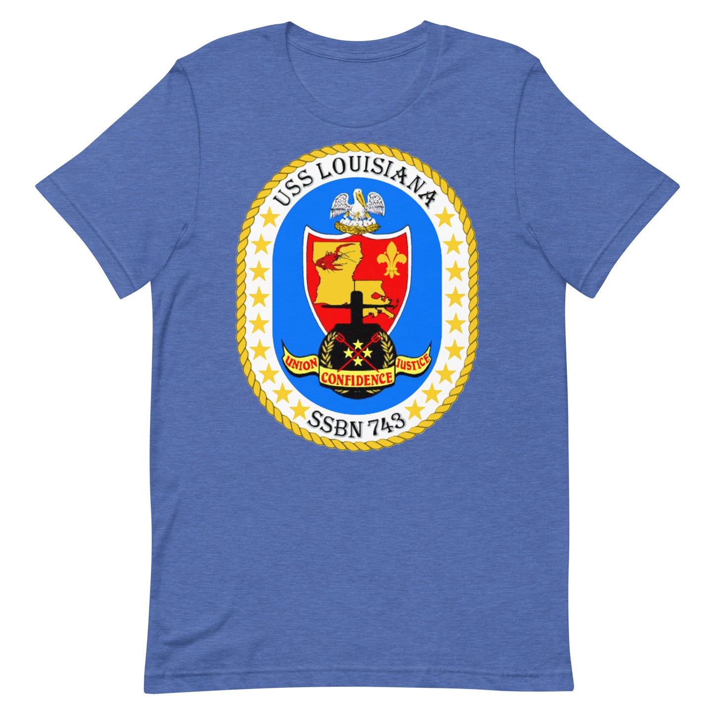 U.S.S. Louisiana NAVY Tribute Series T-Shirt