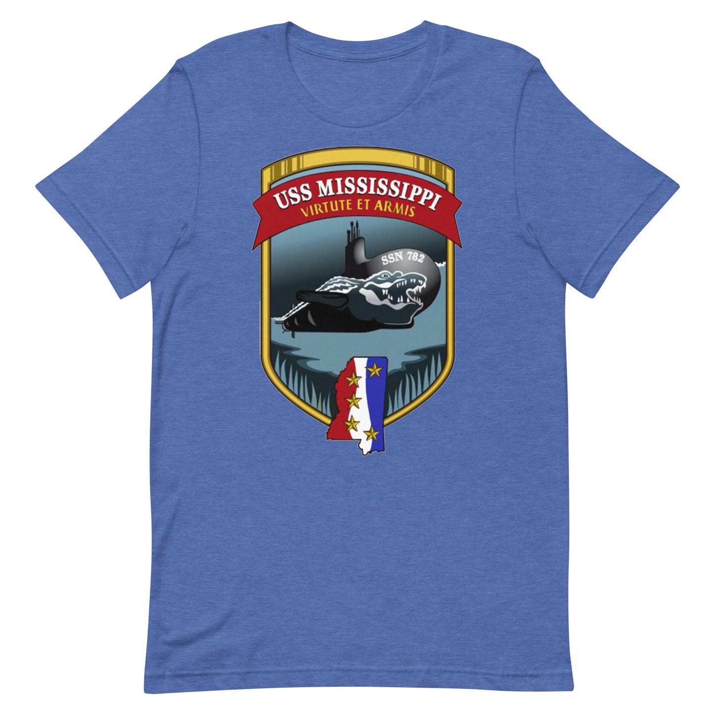 U.S.S. Mississippi NAVY Tribute Series T-Shirt