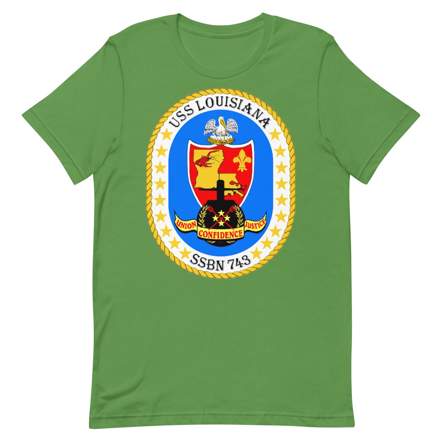 U.S.S. Louisiana NAVY Tribute Series T-Shirt