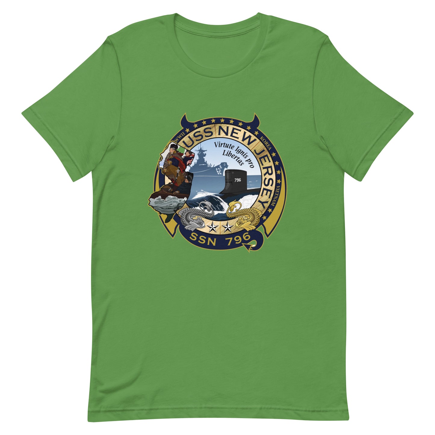 U.S.S. New Jersey NAVY Tribute Series T-Shirt