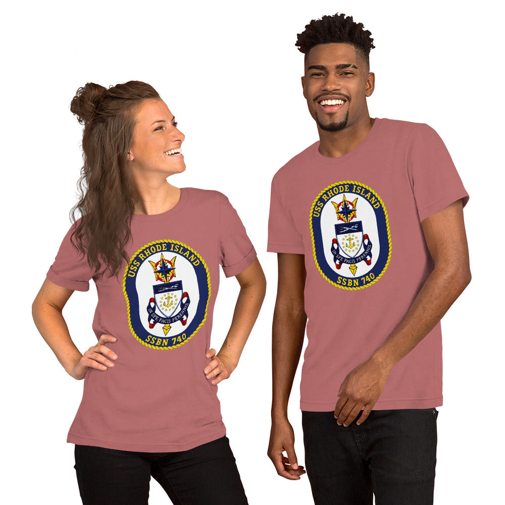 U.S.S. Rhode Island NAVY Tribute Series T-Shirt
