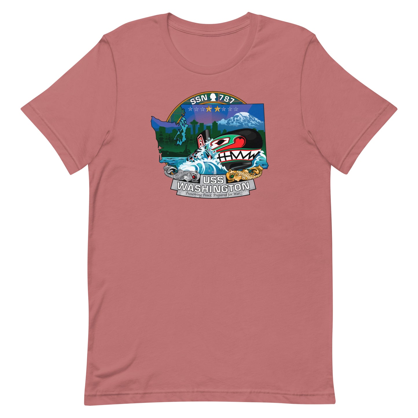 U.S.S. Washington NAVY Tribute Series T-Shirt
