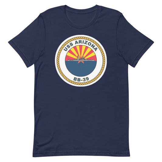U.S.S. Arizona NAVY Tribute Series T-Shirt