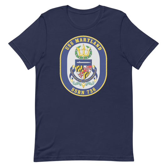 U.S.S. Maryland NAVY Tribute Series T-Shirt